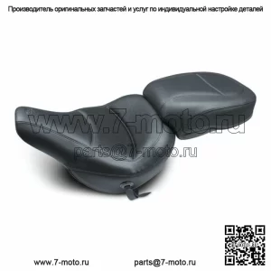 Виниловое водительское сиденье Mustang Standard Touring Solo Harley Softail FLHC FLDE 18+ M8 (Для: Harley-Davidson)