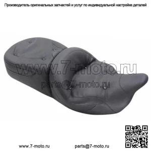 Цельное сиденье Regal Mustang Super Touring с ресивером 08-2020 Harley Touring (Для: Harley-Davidson)