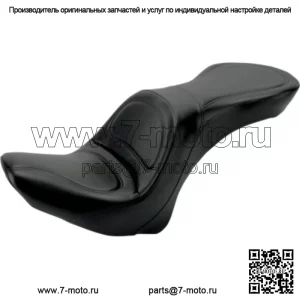 Сиденье Saddlemen Explorer Black 2 Up с прошитым гелевым сердечником Harley 06-17 Softail FLSTC (Для: Harley-Davidson)