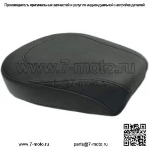 Подушка сиденья заднего пассажира Mustang Black Wide Tripper Harley Touring 08-20 (Для: Harley-Davidson)