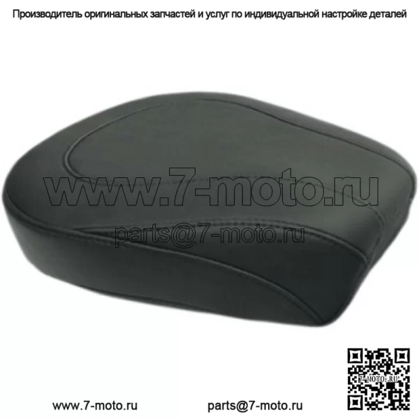 Подушка сиденья заднего пассажира Mustang Black Wide Tripper Harley Touring 08-20 (Для: Harley-Davidson)