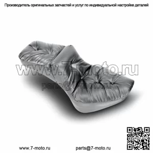 Mustang Regal Duke Extra Wide Цельное сиденье с подушкой Evo Harley Evolution Softail (Для: Harley-Davidson)