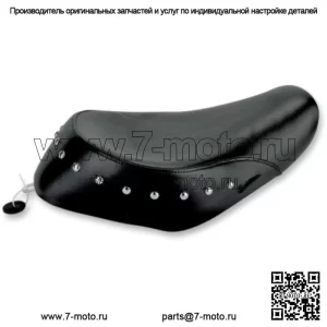 Сиденье Saddlemen Renegade Black с шипами для водителя Solo Seat Harley 1979-2003 XL Sportster (для: Harley-Davidson)