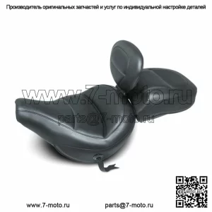 Mustang Standard Touring Solo Спинка сиденья водителя Harley 18+ Softail FLDE FLHC (Для: Harley-Davidson)