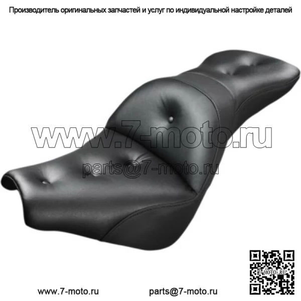 Сиденье Saddlemen Explorer RS 2 Up Pillow Top Seat Harley 18+ Softail Street Bob FXST M8 (Для: Harley-Davidson)