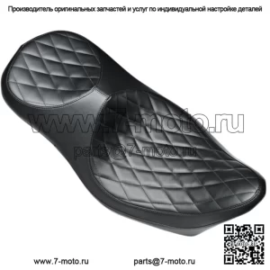 Le Pera Super Villain Diamond Stitch 2 Up Lepera Seat 2008-2020 Harley Touring (Для: Harley-Davidson)