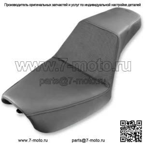 Черная гладкая лента для захвата Saddlemen Step Up 2 Up Seat Harley 2004-2005 Dyna FXD (Для: Harley-Davidson)