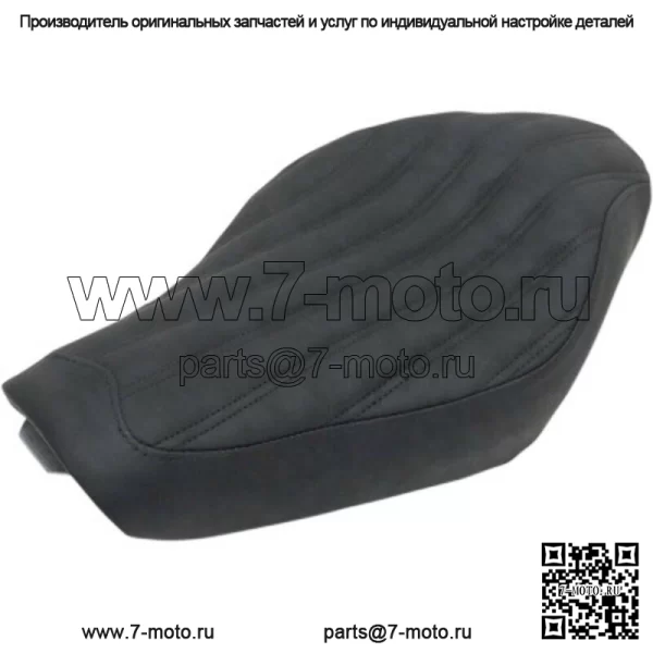 Сиденье Saddlemen Renegade Knuckle Ribbed Solo, бак 3,3 галлона Harley 04+ XL Sportster (для: Harley-Davidson)