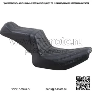Le Pera Черный двойной ромбовидный хвостовик 2 Up Seat Harley Super Glide FXR 82-00 (Для: Harley-Davidson)