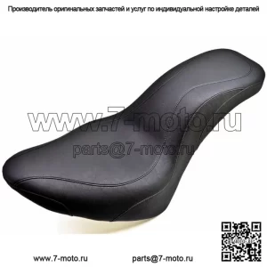 Цельная покрышка Mustang DayTripper Black Seat 2006-2017 Harley Fatboy Softail 200 (Для: Harley-Davidson)