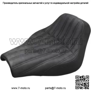 Сиденье Saddlemen Knuckle Renegade Ribbed Solo Seat Harley 18+ Softail Street Bob FXST (Для: Harley-Davidson)
