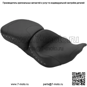 Mustang Super Touring One Piece 2 Up с шипованным сиденьем 97-07 Harley Bagger FLHR FLHX (Для: Harley-Davidson)