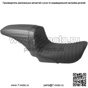 Сиденье Le Pera Daddy Long Legs Kickflip 2 Up Pleated Gripp Tape Seat Harley Dyna 06+ (Для: Harley-Davidson)