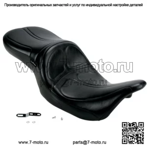 Цельное мотоциклетное сиденье LePera Maverick Two-Up Harley Touring Bagger 2008-2020 (Для: Harley-Davidson)