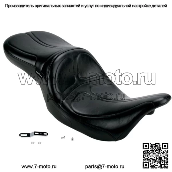 Цельное мотоциклетное сиденье LePera Maverick Two-Up Harley Touring Bagger 2008-2020 (Для: Harley-Davidson)