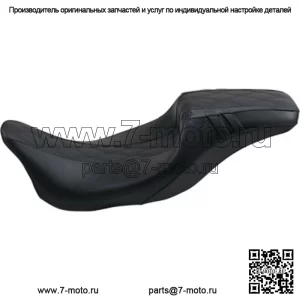 Le Pera Black Diamond Outcast Полноразмерное сиденье Daddy Long Leg Seat 08+ Harley Touring (Для: Harley-Davidson)
