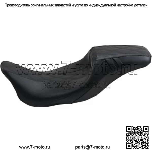 Le Pera Black Diamond Outcast Полноразмерное сиденье Daddy Long Leg Seat 08+ Harley Touring (Для: Harley-Davidson)