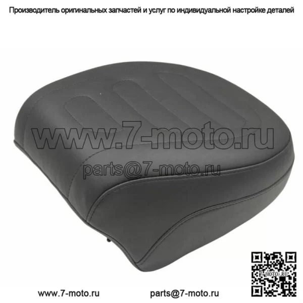 Подушка сиденья Mustang Black Passenger Pillion Solo Tour 13-17 Harley Softail Breakout (для: Harley-Davidson)
