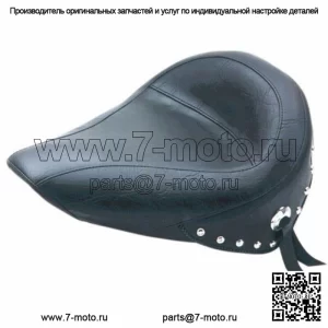 Винтажные оригинальные шипованные хромированные шипы Mustang Solo Seat Harley Evolution Softail (Для: Harley-Davidson)