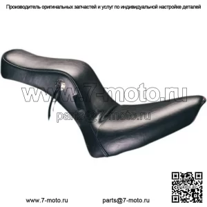 Сиденье Le Pera Cherokee 2 Up Smooth Black Vinyl Seat Harley 1984-1999 Softail FXST FLST (Для: Harley-Davidson)