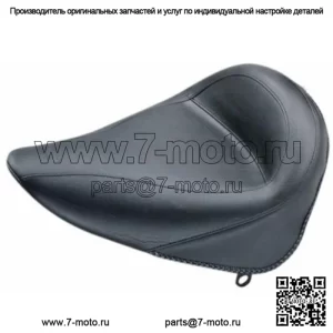 Новое винтажное оригинальное сиденье Mustang Solo Seat 1984-1999 Harley Evolution Softail 75750 (Для: Harley-Davidson)