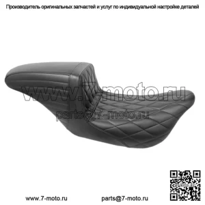 Le Pera Kickflip Daddy Long Legs Solo Reach Diamond Seat 08+ Harley Touring (Для: Harley-Davidson)