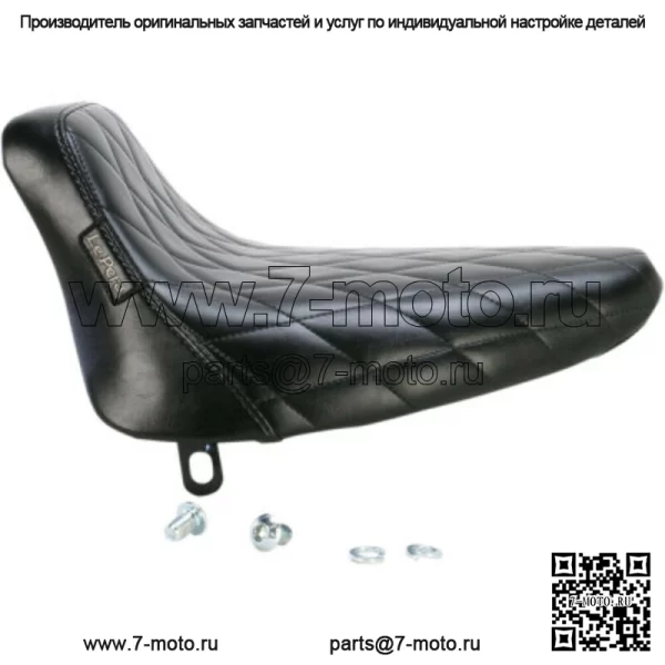 Le Pera Bare Bones Diamond Stitch Solo Seat Harley 1984-1999 Softail FXST FLST (Для: Harley-Davidson)