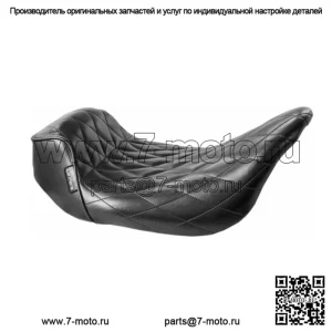 LePera Sprocket Diamond Stitch Solo Rider Сиденье водителя Harley Touring Dresser (Для: Harley-Davidson)