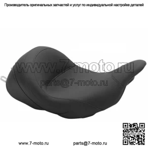 Mustang LowDown с уменьшенным вылетом Vintage Solo Seat 2009-2020 Harley Touring Bagger (Для: Harley-Davidson)