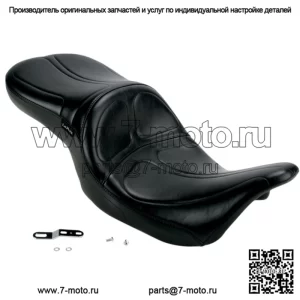 Цельное мотоциклетное сиденье LePera Maverick Two-Up Harley Touring Bagger 2002-2007 (Для: Harley-Davidson)