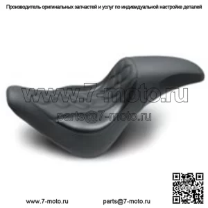 Переднее сиденье Mustang Black Tripper Fastback One Piece Harley Softail Slim M8 18-20 (Для: Harley-Davidson)