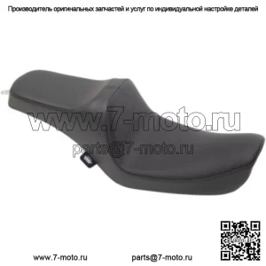Predator III Black Smooth Seat Harley Softail 96-03 Dyna FXDWG (Для: Harley-Davidson)