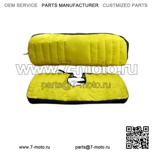 Защитный чехол на многоместное сиденье, совместимый с John Deere Gator 560 и 590 XUV среднего размера, желтый