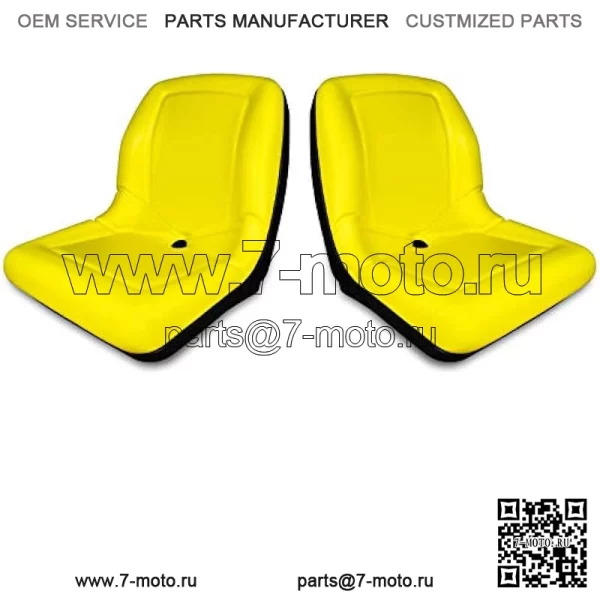 СИДЕНЬЯ TRAC (2 сиденья) Сиденье с высокой спинкой для John Deere Gator TX 4X2 TURF 4X2 HPX F725 VG11696 - Image 2