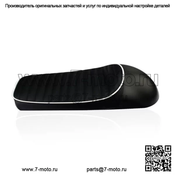 Изготовленное на заказ алюминиевое мотоциклетное кресло-кафе Racer, винтажное сиденье с горбом - Image 3