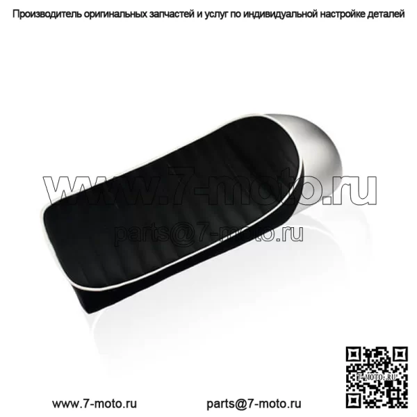 Изготовленное на заказ алюминиевое мотоциклетное кресло-кафе Racer, винтажное сиденье с горбом - Image 5