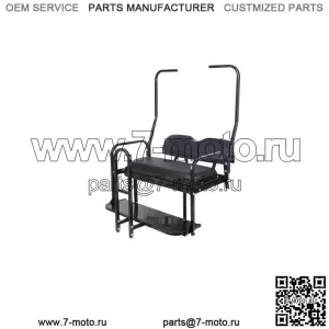 Для Club Car DS Golf Cart 1982-2000 годов, комплект складного заднего сиденья с поручнем