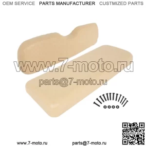 Для TXT ST MPT заднее откидное сиденье EZGO Tan Golf Cart, комплект задних подушек