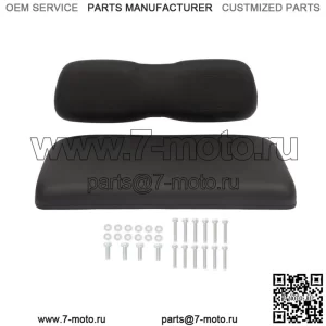 Подходит для Club Car DS Black Golf Cart, комплект подушек на переднее сиденье и спинку