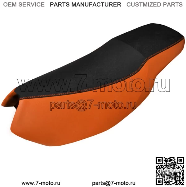 DSG5 GRIP ORANGE ST VINYL CUSTOM FITS PEUGEOT SPEEDFIGHT 100 50 97-09 ПОКРЫТИЕ СИДЕНЬЯ