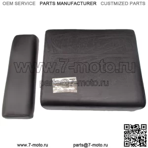 Черный комплект подушек спинки и сиденья подходит для John Deere M MT 40 320 330 420 430 435