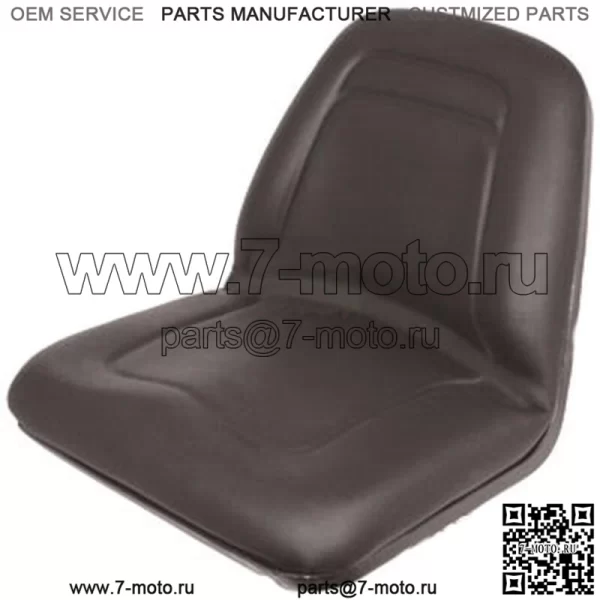Черное сиденье Deluxe подходит для моделей тракторов Ford New Holland