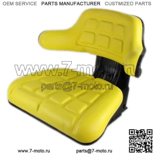 Желтое сиденье W222YL подходит для трелевочного трактора John Deere 540D 548D 640D 648D