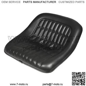 Подушка сиденья Pan Seat 19 дюймов с промежутком 7 дюймов, виниловая черная, подходит для Ford 4000 3000 2000 6600 411