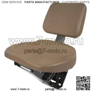 Коричневое сиденье STJ10 подходит для моделей тракторов John Deere 6120, 6130, 6220, 6230, 7130, 7210.