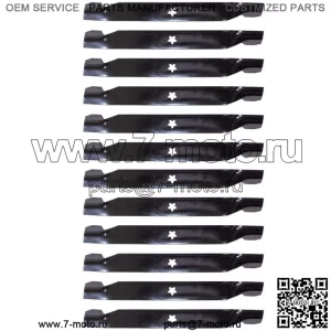 12PK Oregon 42 дюйма Сменные лезвия газонокосилки для Sears Craftsman Poulan AYP A