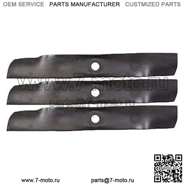 John Deere Original Equipment 3 ножа косилки #M164016
