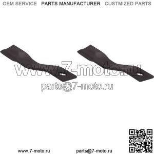Комплект из 2 лезвий роторного резака W45327 подходит для John Deere MX5 MX10 HX15 HX10 MX6 CX15
