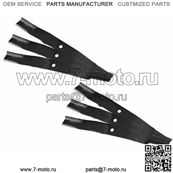 Лезвие роторной газонокосилки подходит для моделей Woods RM59 RM500 L59 F35 для 60 Deck High Li
