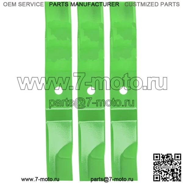 Лезвие газонокосилки для Gravely 42 XL ZT ZTX 030000 915255 59999, 3 шт.